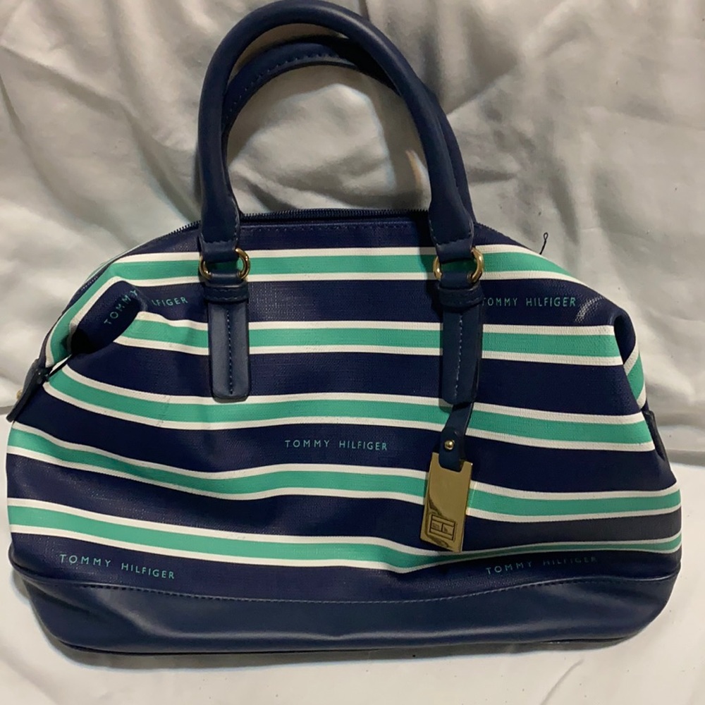 Blue & Green Tommy Hilfiger Purse - never used